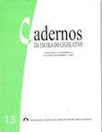 Cadernos da Escola do Legislativo - Número 13 - janeiro/dezembro de 2005